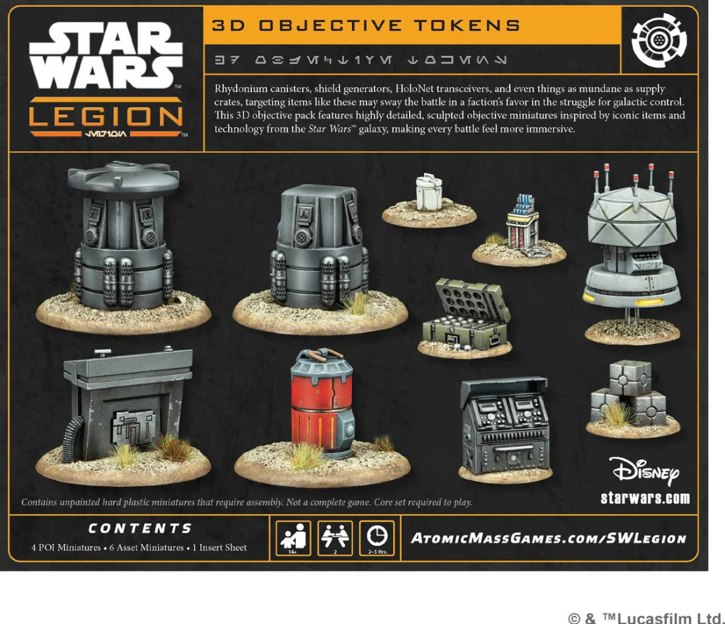 Star Wars: Legion - 3D Objective Tokens 2
