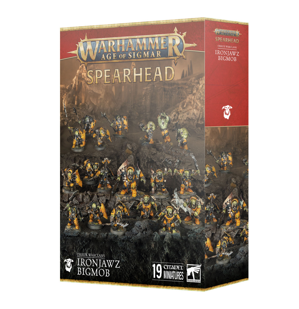 Spearhead: Orruk Warclans Ironjawz Bigmob 1