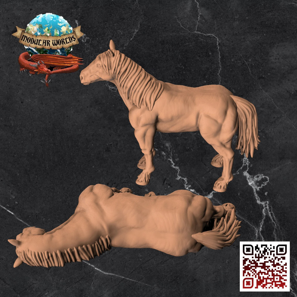 Draft Horse & Corpse Set 2