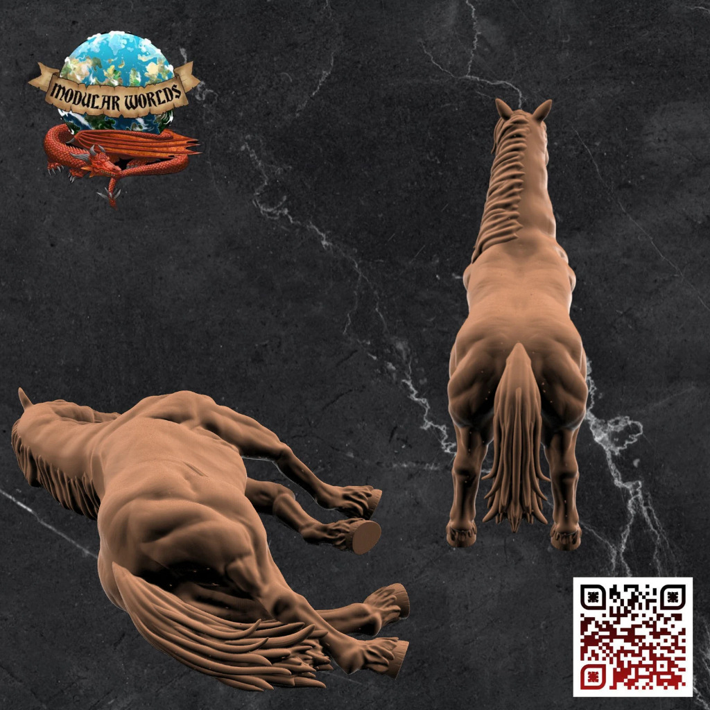 Draft Horse & Corpse Set 4