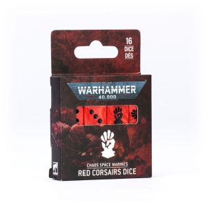 Chaos Space Marines: Red Corsairs Dice 1
