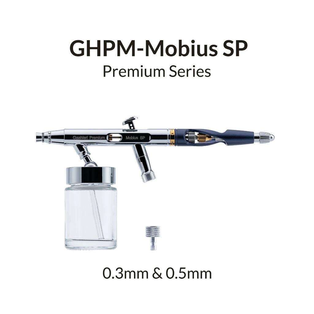 Premium Series GHPM-Mobius SP 0.3 & 0.5mm Airbrush 1