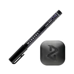 Metallic Series Markers - Dark Iron 1