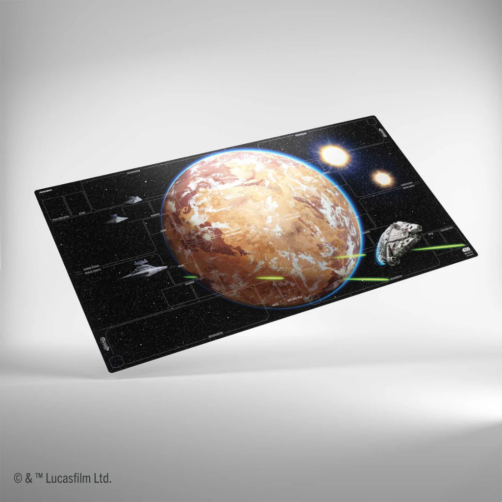 Gamegenic Star Wars: Unlimited Twin Suns Battle Zone Game Mat 1