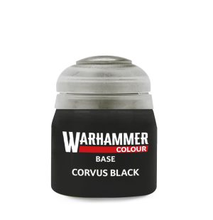Warhammer Colour Base: Corvus Black 12ml 1