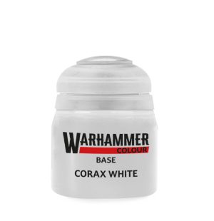 Warhammer Colours Base: Corax White 12ml 1