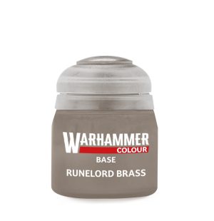 Warhammer Colour Base: Runelord Brass 12ml 1