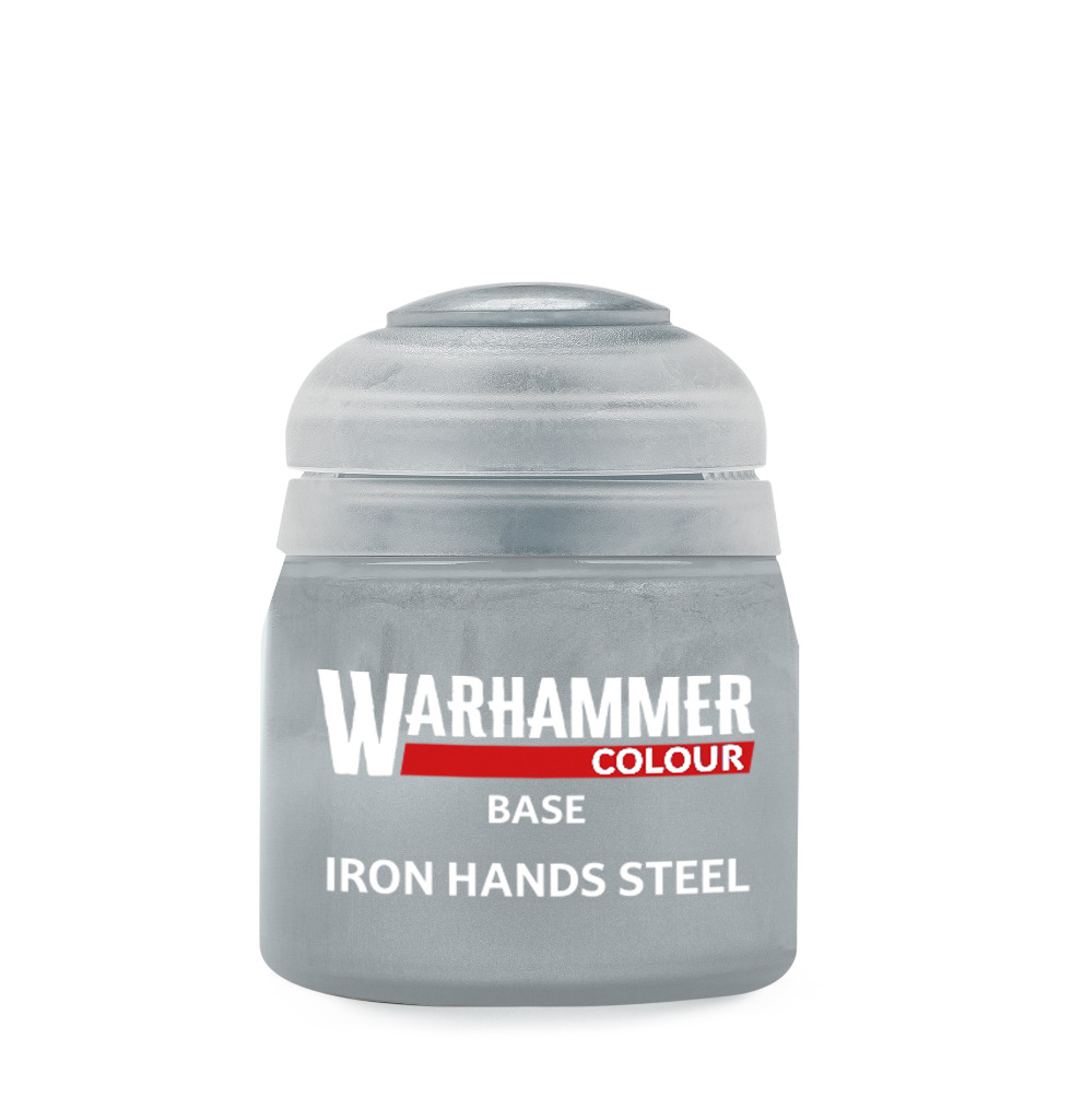 Warhammer Colour Base: Iron Hands Steel 12ml 1