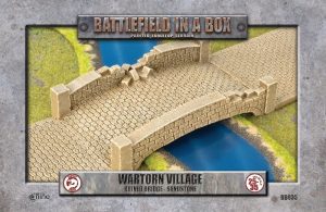 Battlefield in a Box: Wartorn Village, Ruined Bridge - Sandstone 1