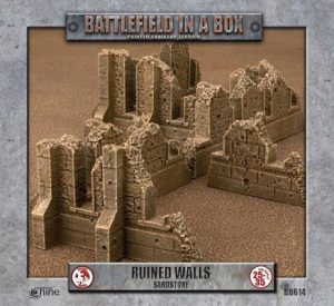 Gothic Battlefields - Ruined Walls - Sandstone 1