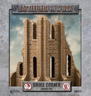 Gothic Battlefields - Small Corner - Sandstone 1
