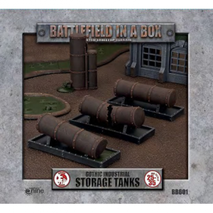 Gothic Industrial - Tanks (x3) - 30mm 1