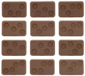 Flames of War: Medium Bases (4 holes) 1