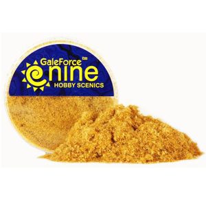 Hobby Round: Parched Straw Static Grass 1