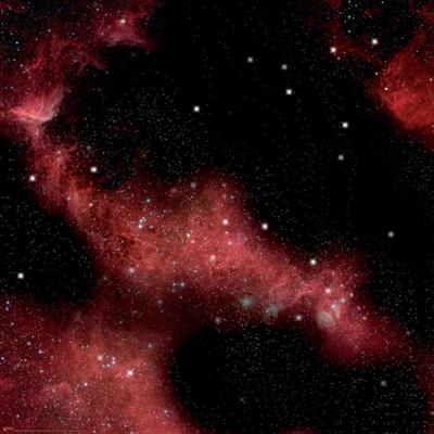 Gaming Mat: Frozen Planet/Fiery Nebula 3