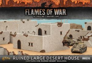 Flames of War: Ruined Large Desert House 1