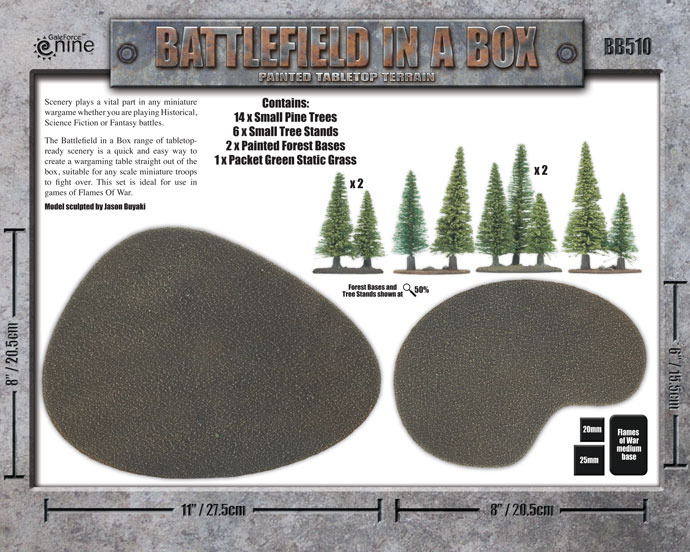 Battlefield in a Box: Small Pine Wood 2