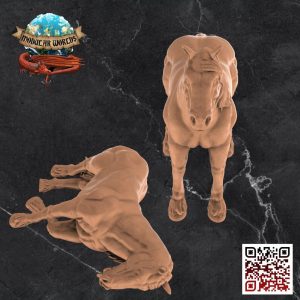 Draft Horse & Corpse Set 1