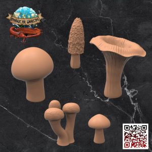 Small Mushrooms (25) 1