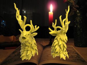 Zombie Reindeer Bust 1