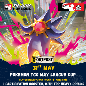 Ticket: Pokemon TCG May League Cup 1