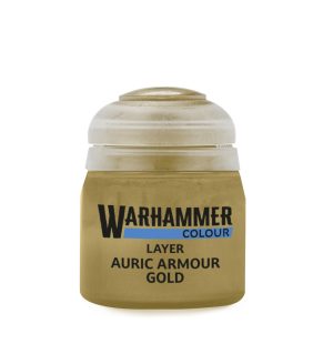 Warhammer Colour - Layer: Auric Armour Gold 12ml 1
