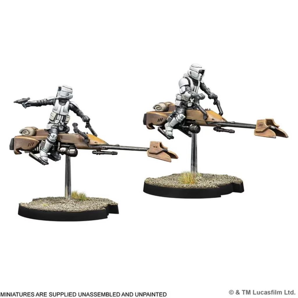 Star Wars: Legion - 74-Z Speeder Bike Unit Expansion 3