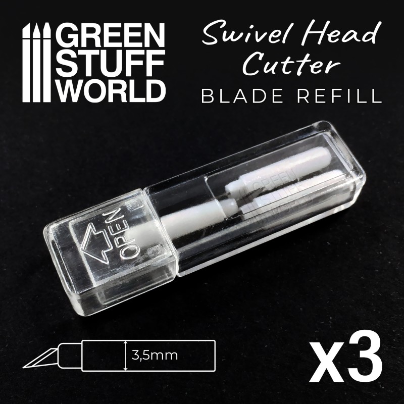 Swivel Head Refill Blades - Pack x3 2