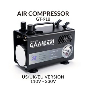 Dual Drive Series Airbrush Kit Compressor GT-918 1