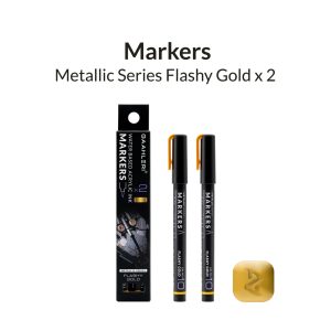 Metallic Series Markers - Flashy Gold (2) 1