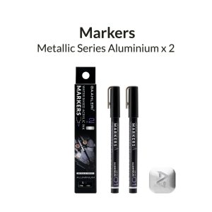 Metallic Series Markers - Aluminium (2) 1