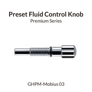 Airbrush Preset Fluid Control Knob for Mobius 0.3mm 1