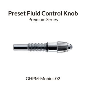 Airbrush Preset Fluid Control Knob for Mobius 0.2mm 1