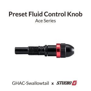 Airbrush Preset Fluid Control Knob for Swallowtail StudioG Ver. 1