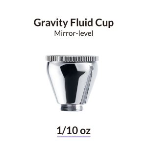 1/10oz / 3ml Mirror-Level Gravity Fluid Airbrush Cup 1