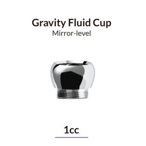 1cc / 1ml Mirror-Lever Gravity Fluid Airbrush Cup 1