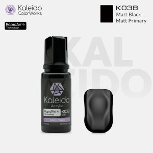 Kaleido Colorworks - Matt Black 20ml Pack of 6 1