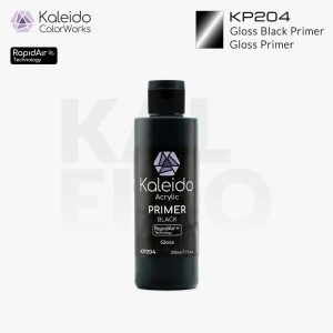 Kaleido Colorworks - Gloss Black Primer 210ml Pack of 6 1