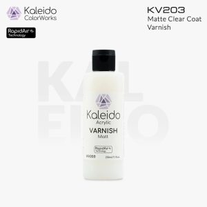 Kaleido Colorworks - Clear Coat Matt Varnish 210ml 1