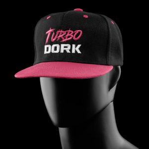 Turbo Dork Baseball Cap in Pink 1