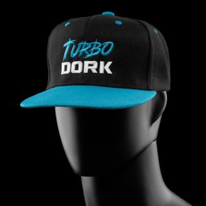 Turbo Dork Baseball Cap in Blue 1
