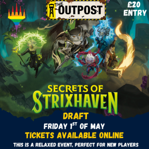 Ticket: MTG Secrets of Strixhaven Draft 1