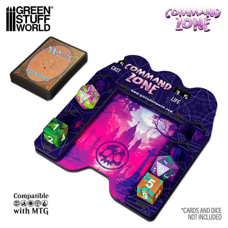 Command Zone Tray - Swamp 1
