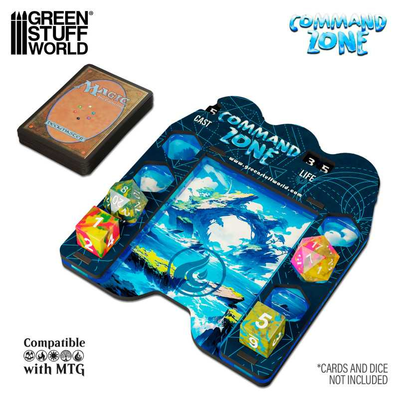 Command Zone Tray - Island 1