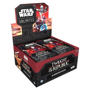 Star Wars: Unlimited Twilight of the Republic Booster Display 1