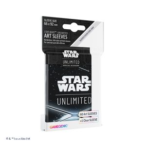Star Wars: Unlimited Art Sleeves - Card Back Black 1