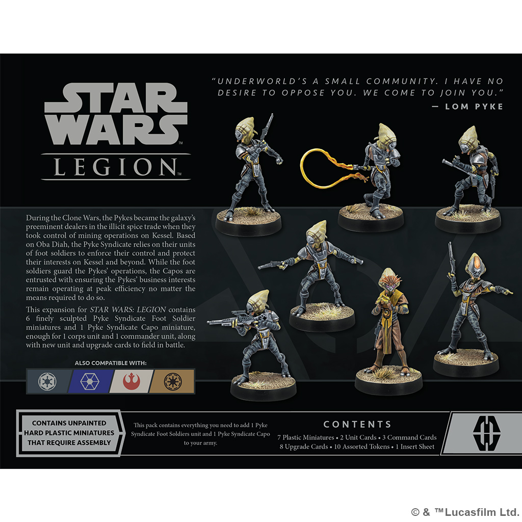 Star Wars Legion: Pyke Syndicate Foot Soldiers 4