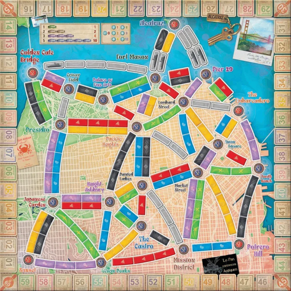 Ticket to Ride: San Francisco 3
