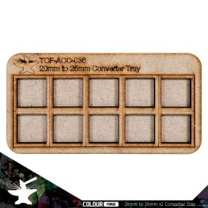 Converter Movement Tray: 20mm to 25mm (5x2) 1