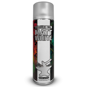 Colour Forge Spray: Matt White (500ml) 1